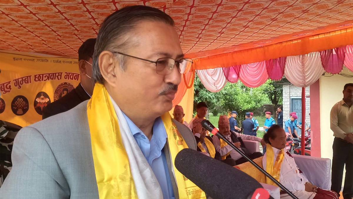 शान्ति, सुशासन र स्थिरता आजको आवश्यकता : गृहमन्त्री खाण